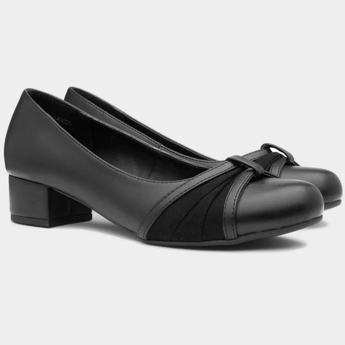 Valerie Womens Black Court Shoe*Lilley Sale