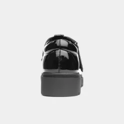 Carly Girls Black Patent School Shoe*Little Diva Clearance