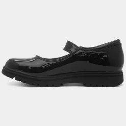 Effie Girls Black Patent Shoe*Little Diva Outlet