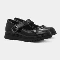 Effie Girls Black Patent Shoe*Little Diva Outlet