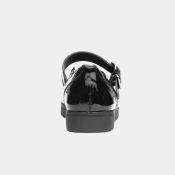 Isla Girls Black Patent School Shoe*Little Diva Fashion