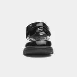 Kendall Girls Black Patent T-Bar Shoe*Little Diva Clearance