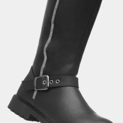 Kerstin Girls Black Zip Up Boot*Little Diva Outlet