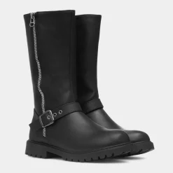 Kerstin Girls Black Zip Up Boot*Little Diva Outlet