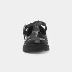 Nell Girls Black Patent T-Bar Shoe*Little Diva Discount