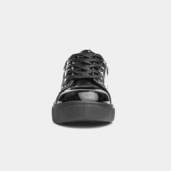 Riley Girls Black Patent School Shoe*Little Diva Clearance
