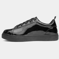 Riley Girls Black Patent School Shoe*Little Diva Clearance