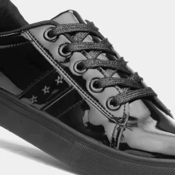 Riley Girls Black Patent School Shoe*Little Diva Clearance