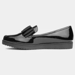 Tess Girls Jnr Black Patent Loafers*Little Diva Hot