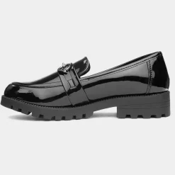 Valentina Jnr Girls Black Loafer*Little Diva New
