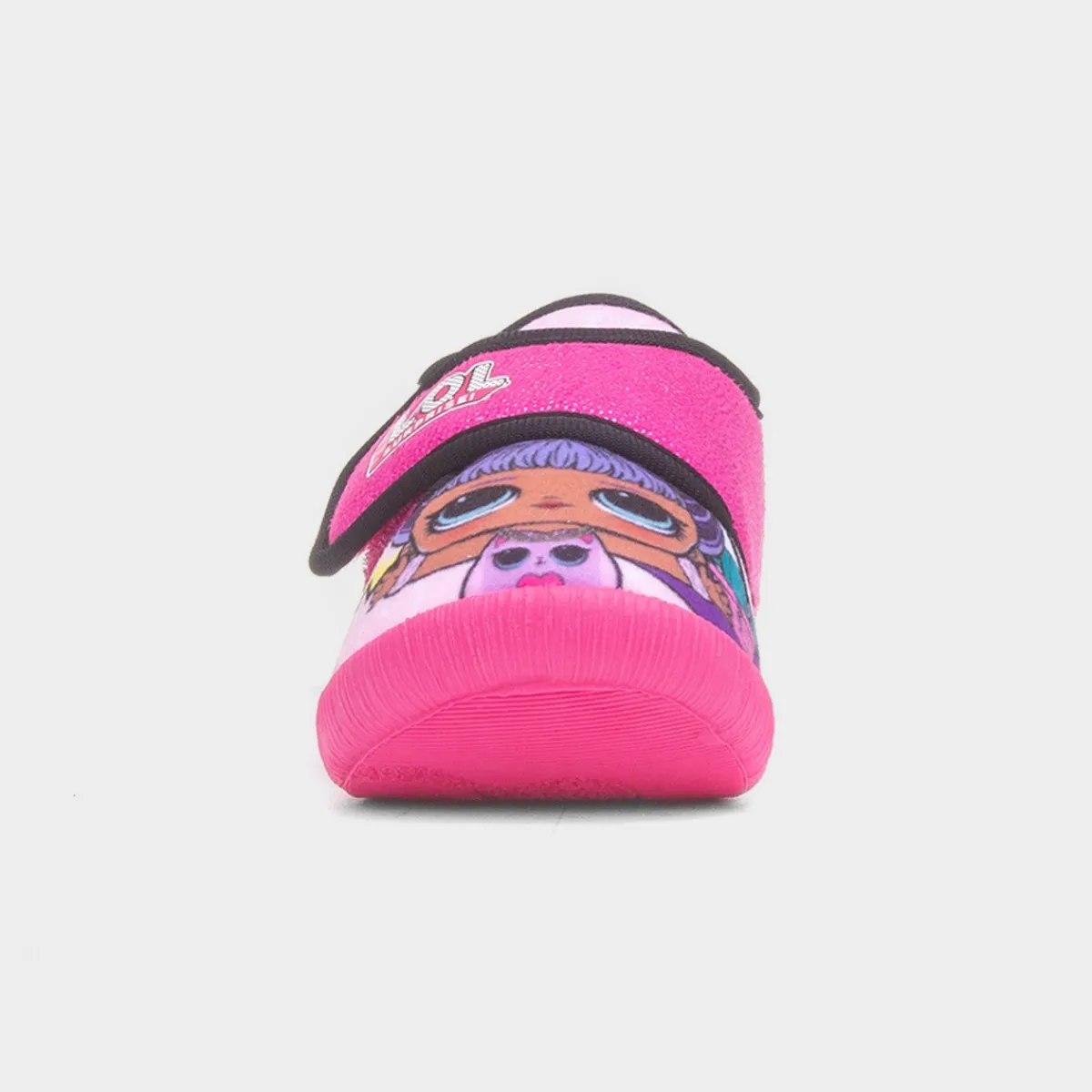 Surprise Kids Fuchsia Easy Fasten Slipper*LOL Online