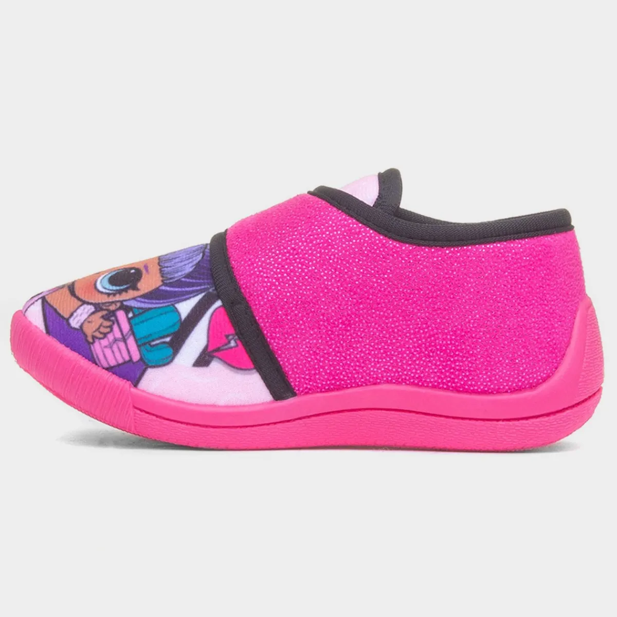Surprise Kids Fuchsia Easy Fasten Slipper*LOL Online