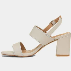 Aldora Womens Beige Heel*Lunar Discount