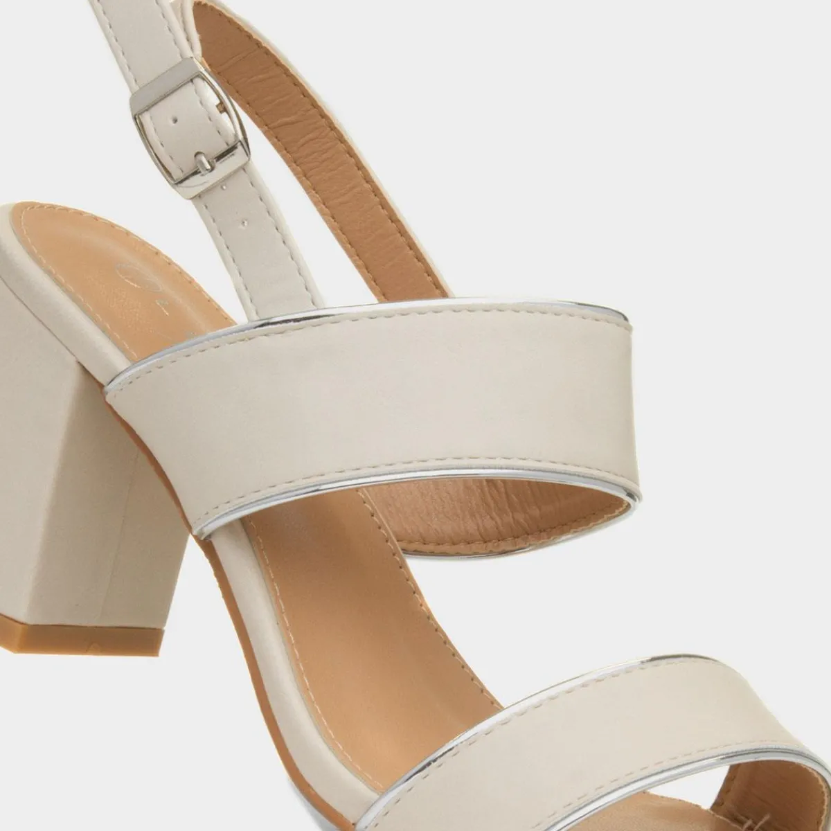 Aldora Womens Beige Heel*Lunar Discount