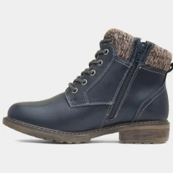 Benson III Womens Navy Ankle Boot*Lunar Clearance