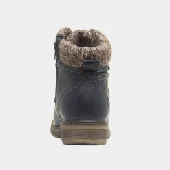 Benson III Womens Navy Ankle Boot*Lunar Clearance