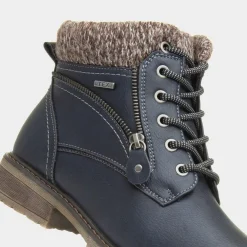 Benson III Womens Navy Ankle Boot*Lunar Clearance
