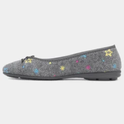 Berry Womens Grey Slipper*Lunar Clearance