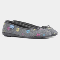 Berry Womens Grey Slipper*Lunar Clearance