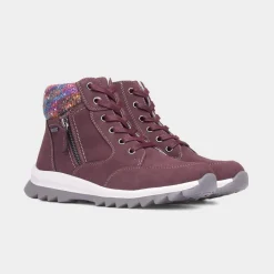 Buttermere Womens Burgundy Ankle Boot*Lunar Online