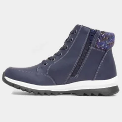 Buttermere Womens Navy Ankle Boot*Lunar New
