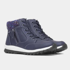Buttermere Womens Navy Ankle Boot*Lunar New