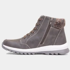 Buttermere Womens Taupe Ankle Boot*Lunar Online