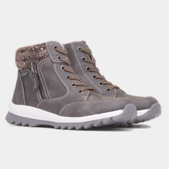Buttermere Womens Taupe Ankle Boot*Lunar Online