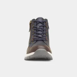 Dasha Womens Navy Ankle Boot*Lunar Clearance
