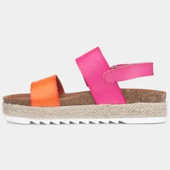 Deanna II Womens Pink Flatform Sandals*Lunar Online
