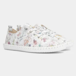 Exbury Womens White Leather Shoe*Lunar New