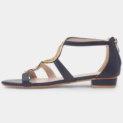 Girona Womens Navy Sandal*Lunar New