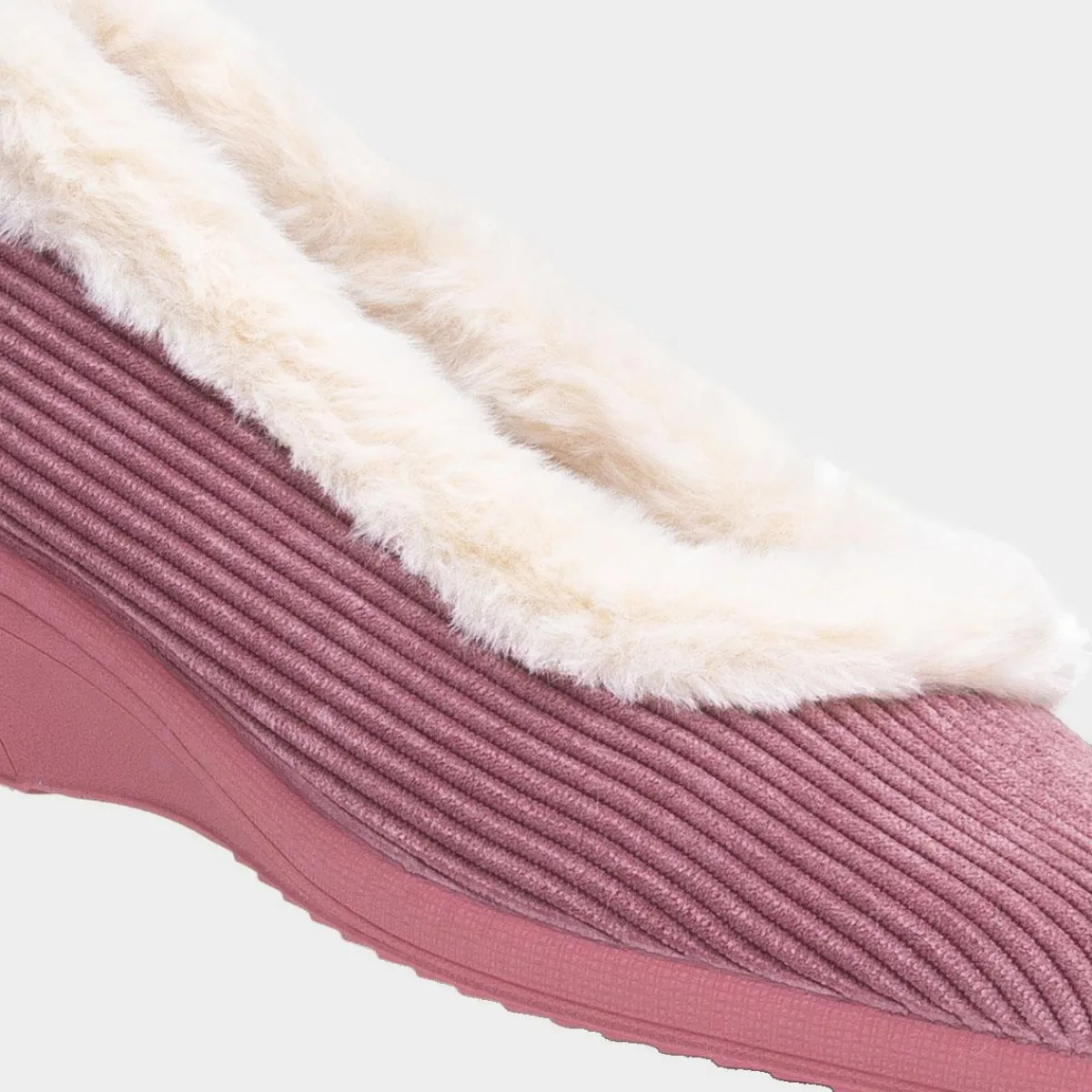 Glynis Womens Heather Wedge Slipper*Lunar Best