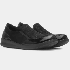 Hattie Womens Black Casual Shoe*Lunar Fashion