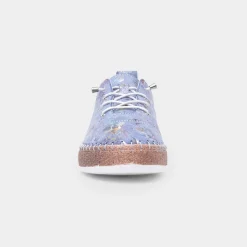 Iva Womens Floral Leather Shoe*Lunar Hot