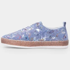 Iva Womens Floral Leather Shoe*Lunar Hot