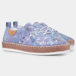 Iva Womens Floral Leather Shoe*Lunar Hot
