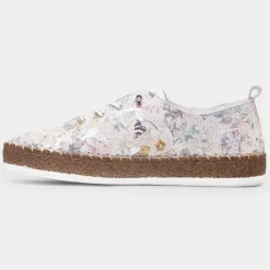 Iva Womens Floral Leather Shoe*Lunar Online