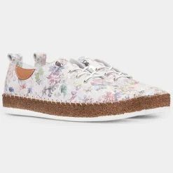 Iva Womens Floral Leather Shoe*Lunar Online