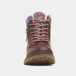 Jalapeno Womens Burgundy Ankle Boot*Lunar Fashion