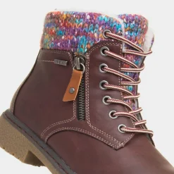 Jalapeno Womens Burgundy Ankle Boot*Lunar Fashion