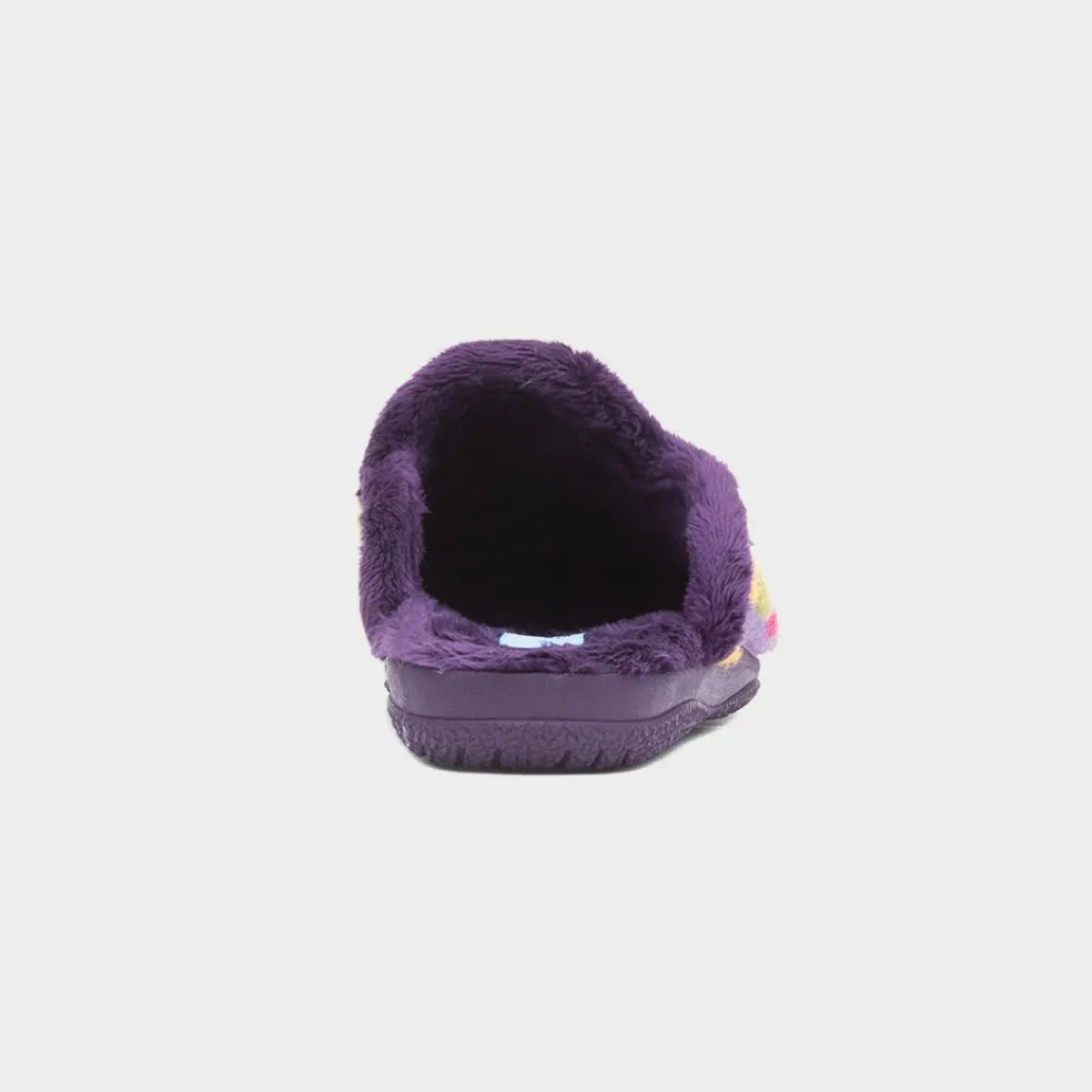 Montreal Womens Purple Polka Dot Slipper*Lunar Fashion