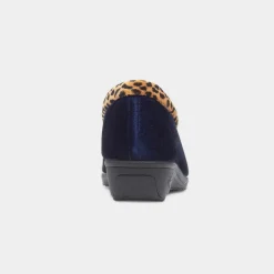 Paloma Womens Navy Wedge Slipper*Lunar Best