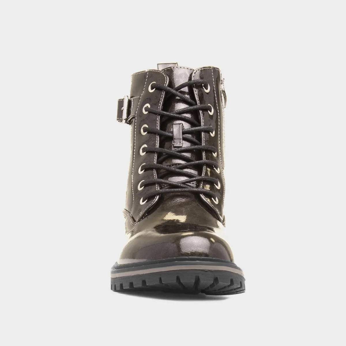 Parlour Womens Patent Lace Up Boot*Lunar Sale