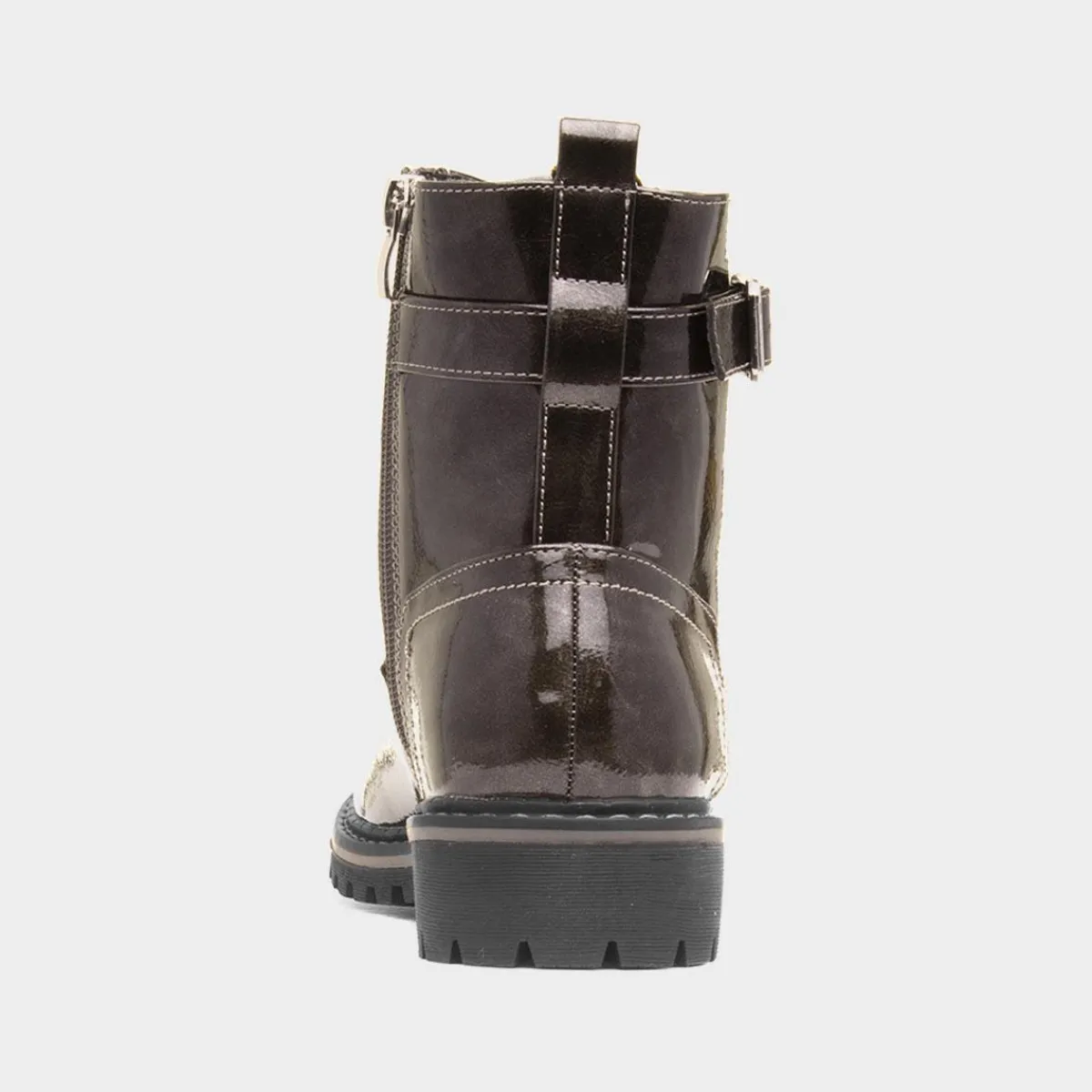 Parlour Womens Patent Lace Up Boot*Lunar Sale