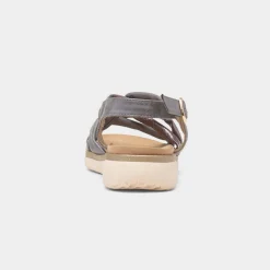 Roma Womens Pewter Strappy Sandal*Lunar New