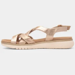 Roma Womens Rose Strappy Sandal*Lunar Fashion