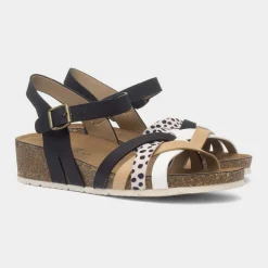 Selina Womens Strappy Wedge Sandal*Lunar Outlet