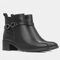 Solana Womens Block Heel Boot*Lunar Discount