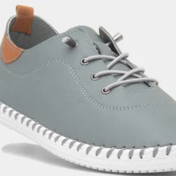 St Ives Womens Leather Casual Shoe*Lunar Clearance
